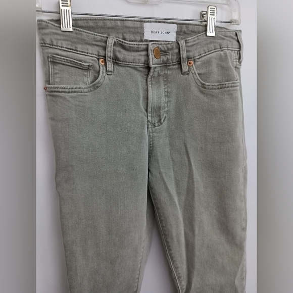 Gray DEAR JOHN Gisele Skinny Women Designer Jeans (#1,190) - Picture 4 of 5